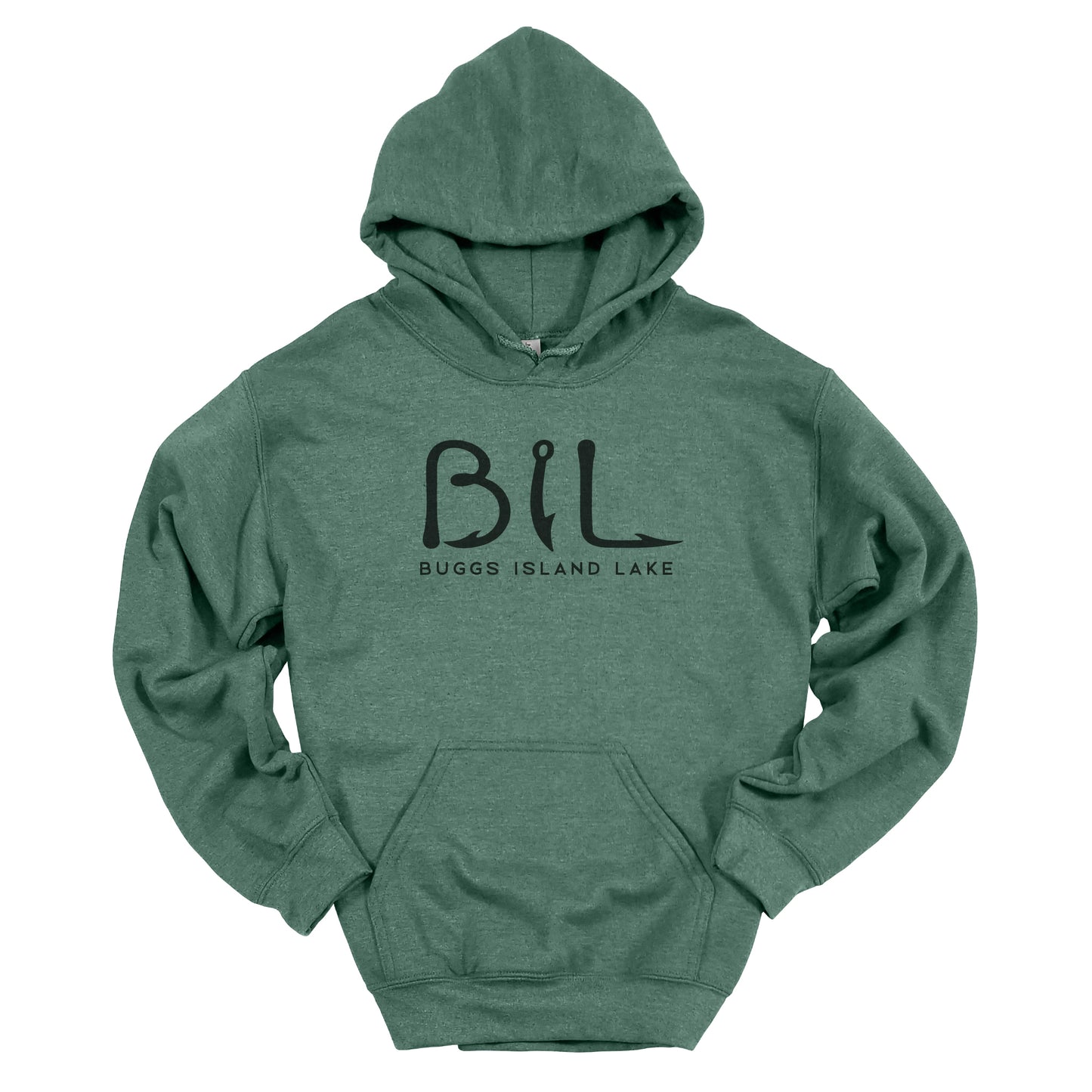 Buggs Island Lake - Unisex Logo Hooded Sweatshirt