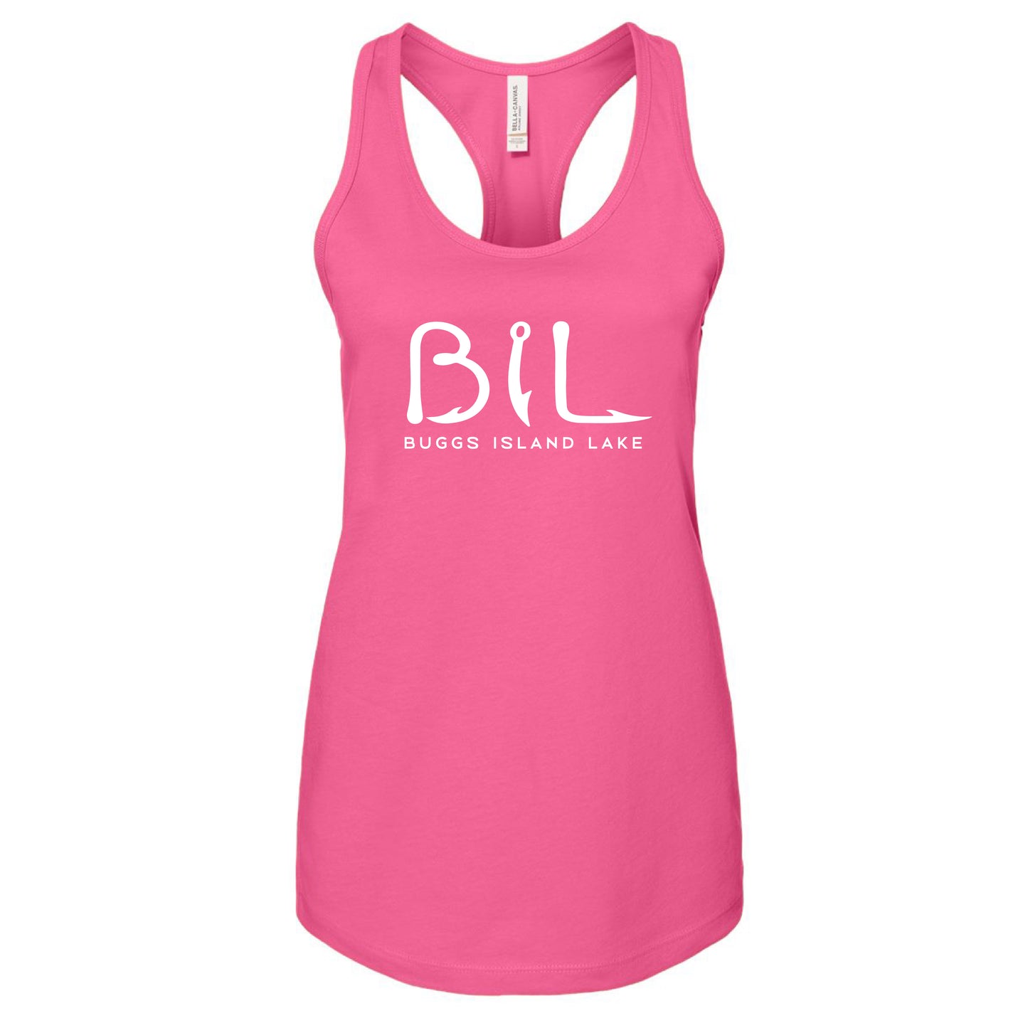Buggs Island Lake - Women's Logo Racerback Tank