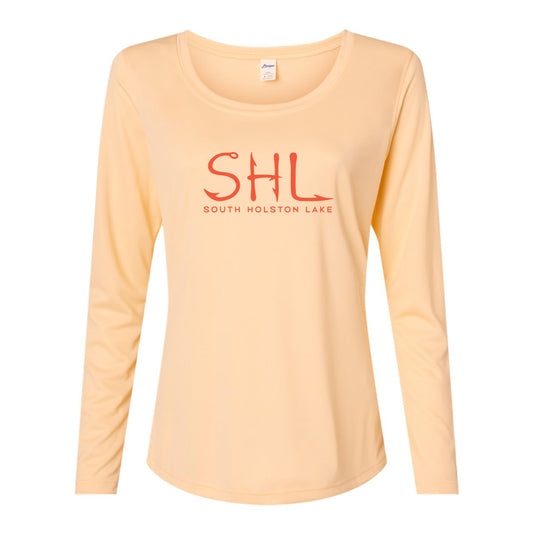 South Holston Lake - Women's Performance Long Sleeve Logo T-Shirt