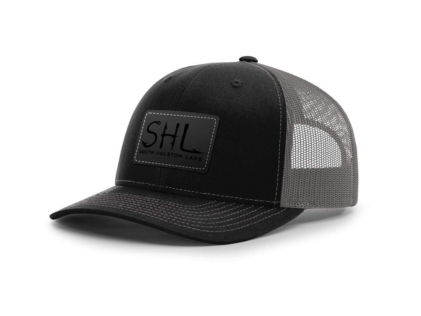 South Holston Lake Black Patch - Snapback Trucker Cap