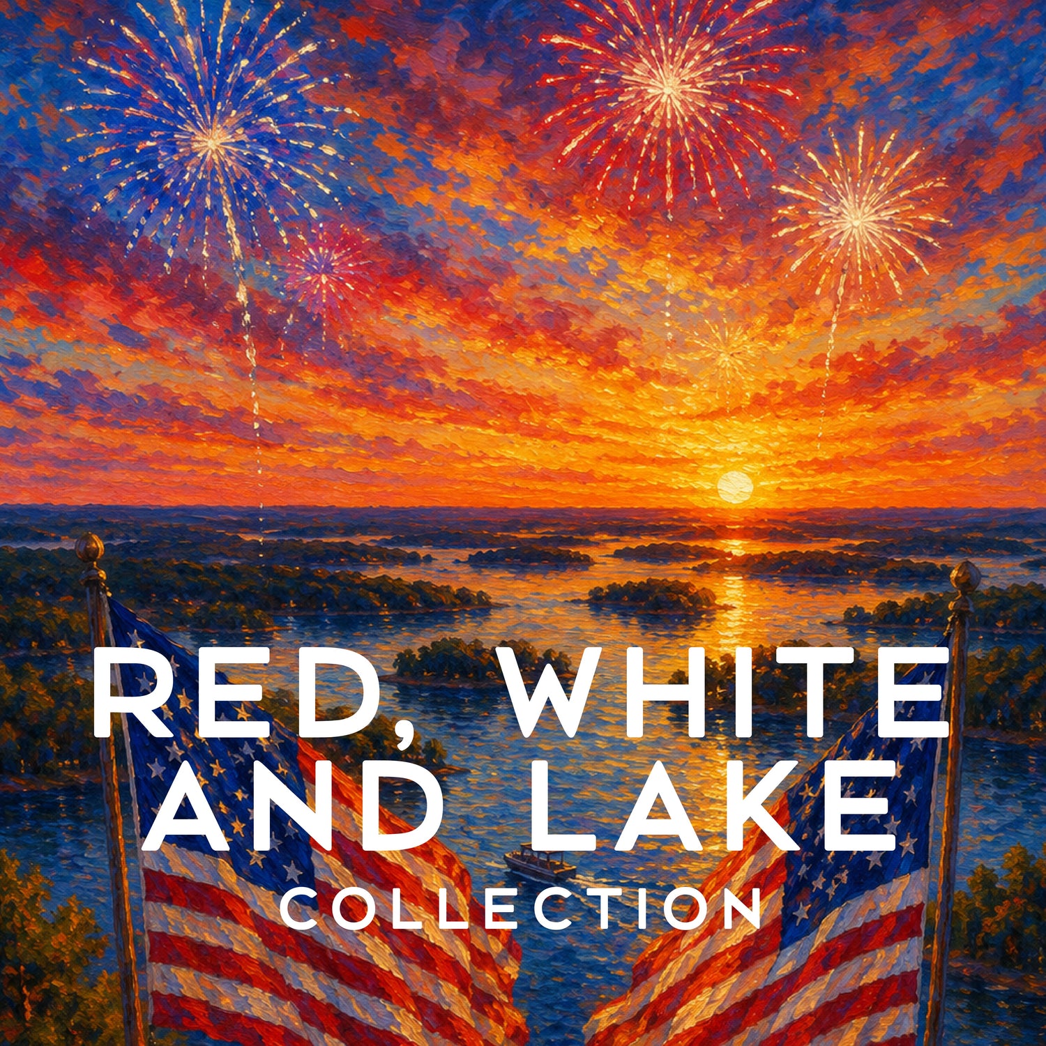 The Red, White and Lake Collection