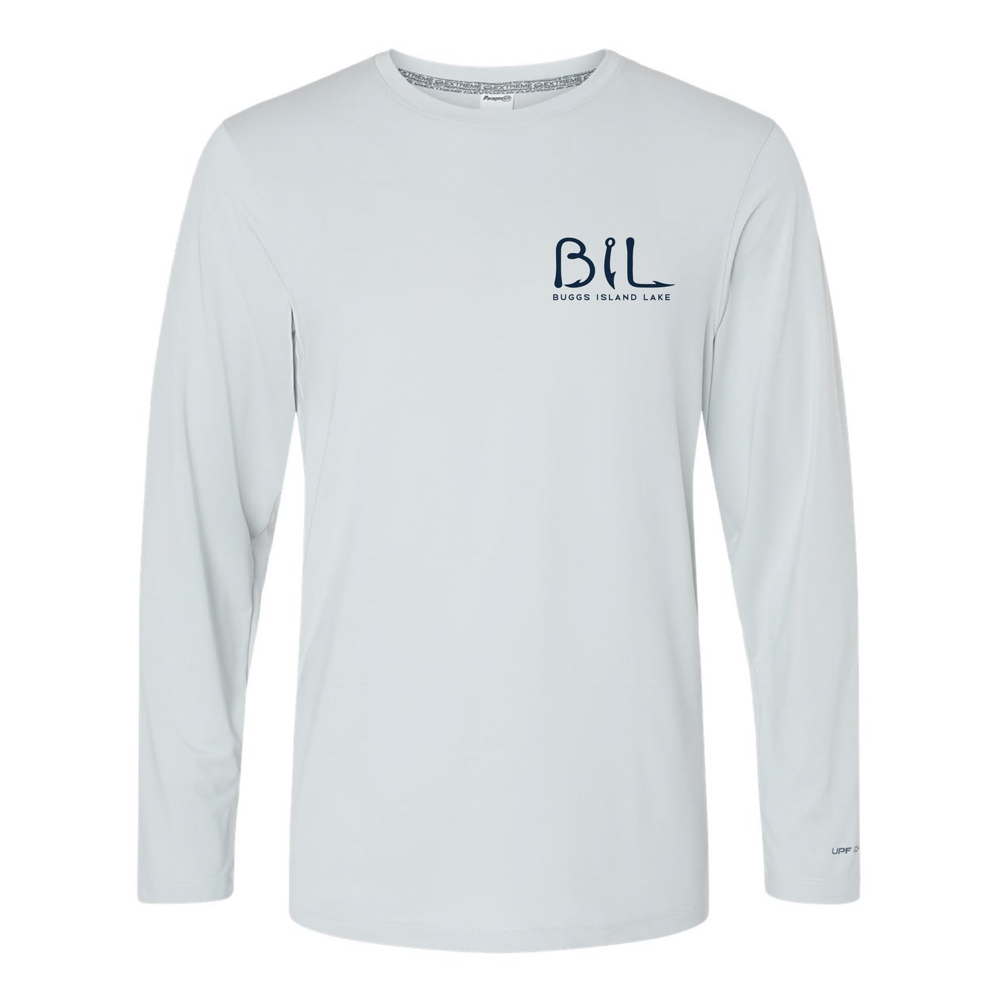 Buggs Island Lake American Flag Sunset - Unisex Performance Long Sleeve