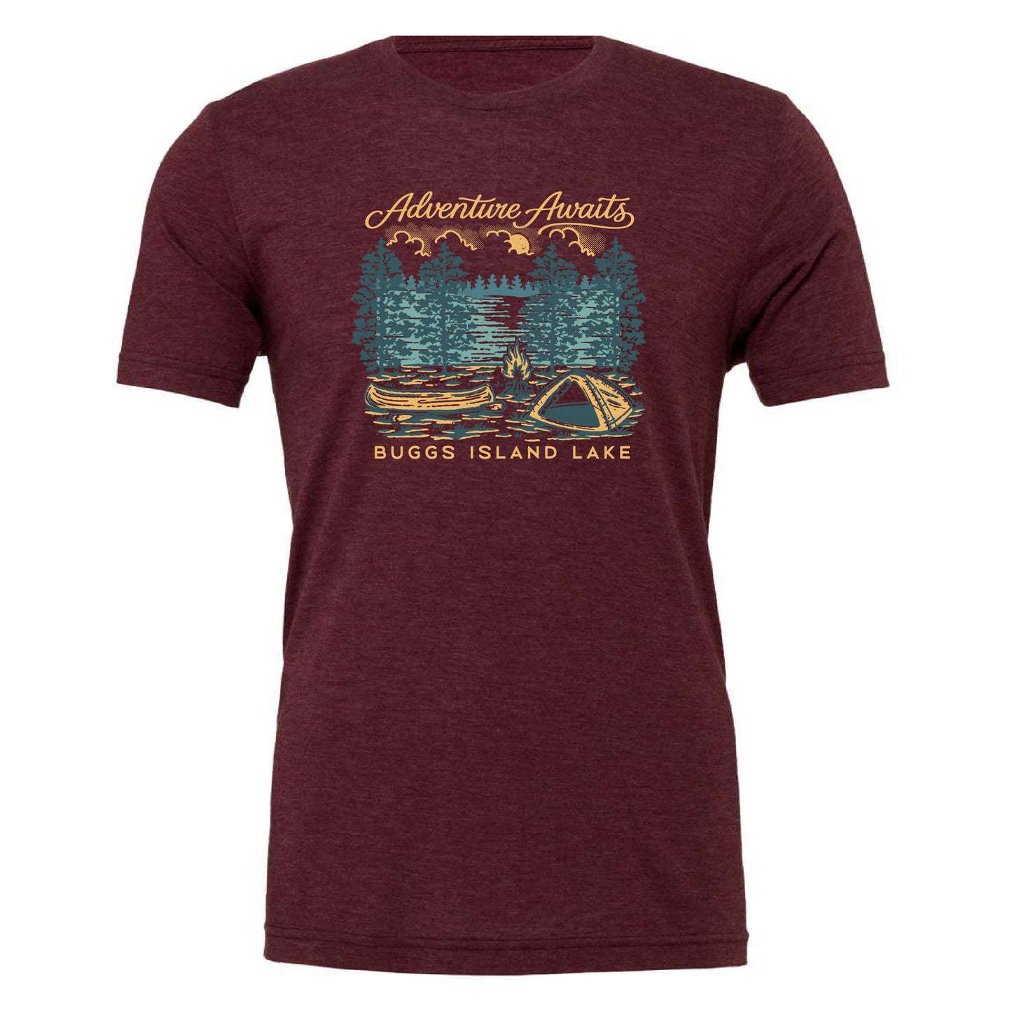 Adventure Awaits -Buggs Island Lake - Unisex T-Shirt