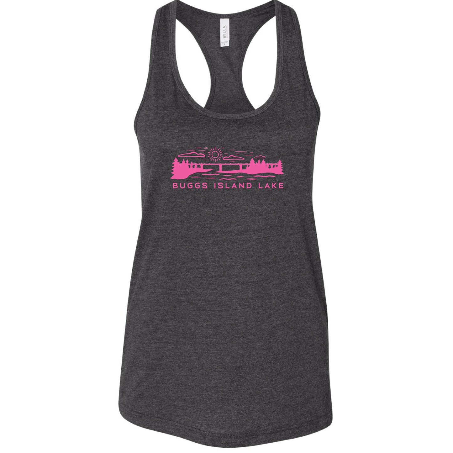 The Bridge - Buggs Island Lake  - Women's Racerback Tank