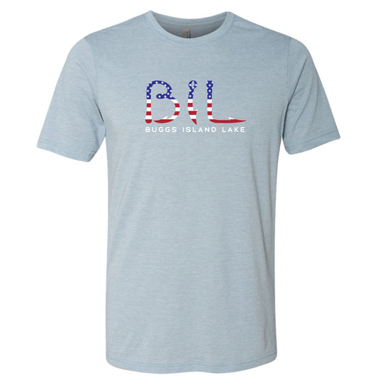 Buggs Island Lake - Unisex America Logo T-Shirt