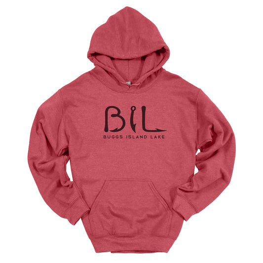 Buggs Island Lake - Unisex Logo Hooded Sweatshirt