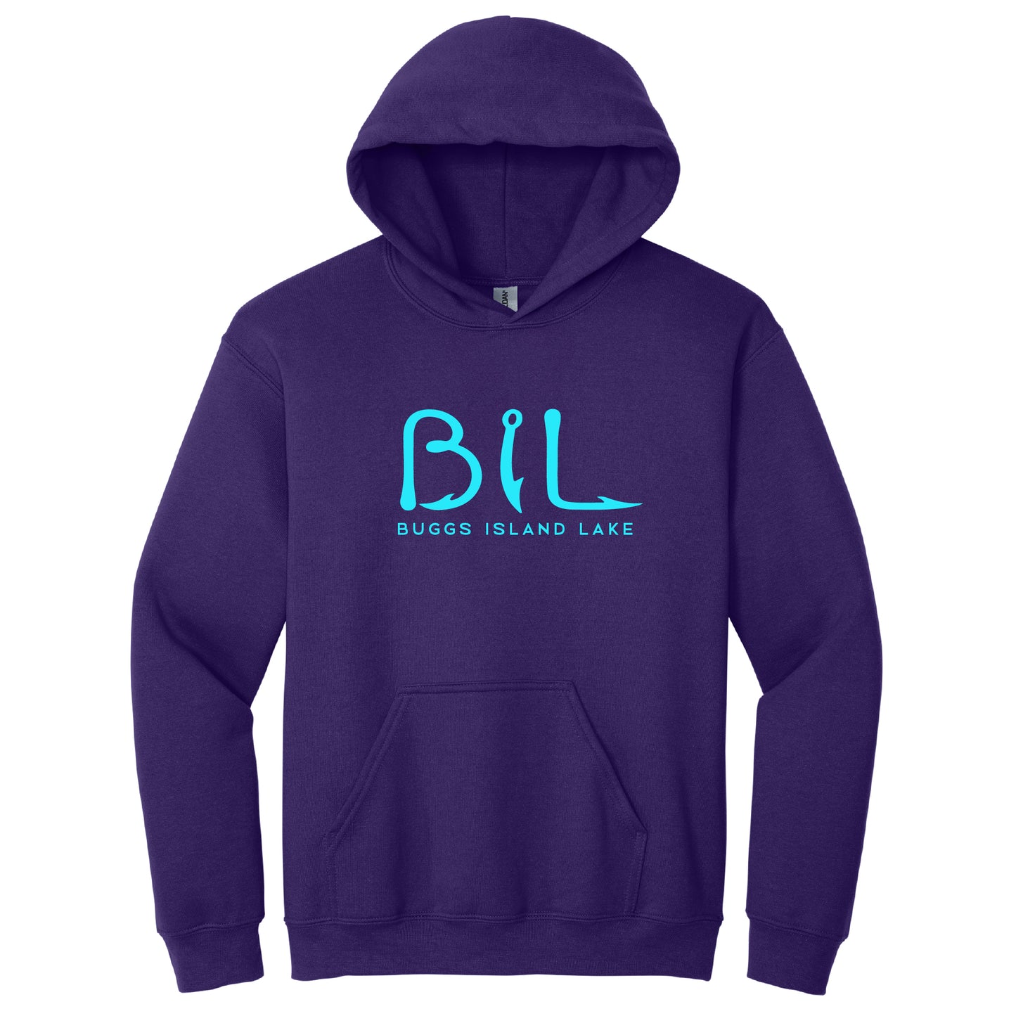 Buggs Island Lake - Color Pop Limited Edition Unisex Hooded Sweatshirt