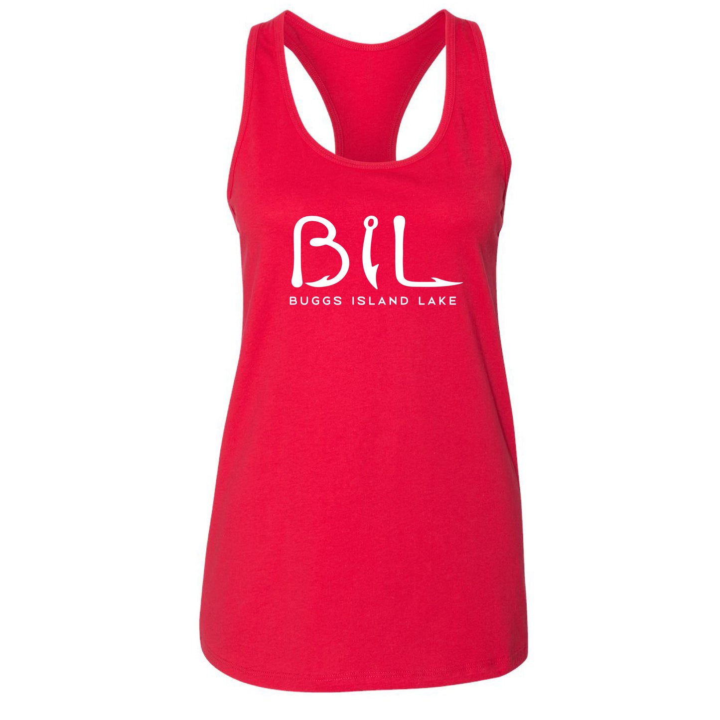 Buggs Island Lake  - Women's Logo Racerback Tank