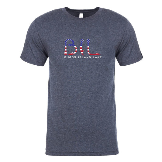 Buggs Island Lake - Unisex America Logo T-Shirt
