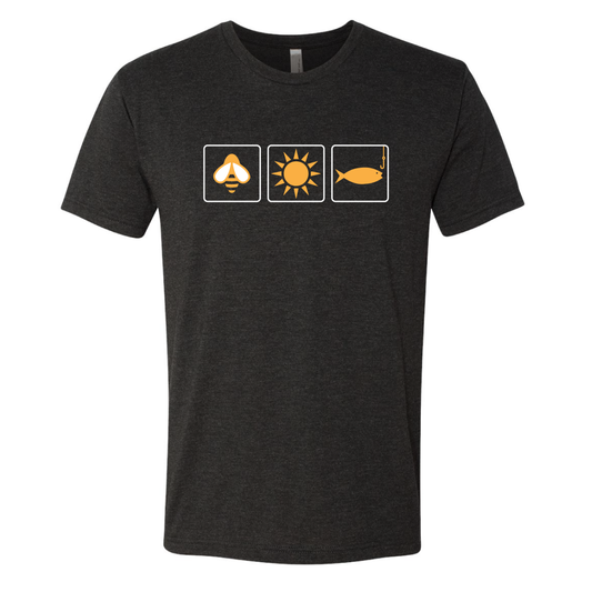 Buzz. Tan. Fish. - Unisex T-Shirt