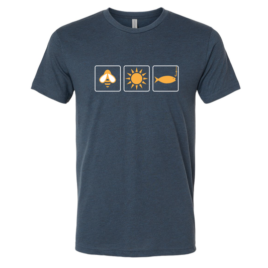 Buzz. Tan. Fish. - Unisex T-Shirt