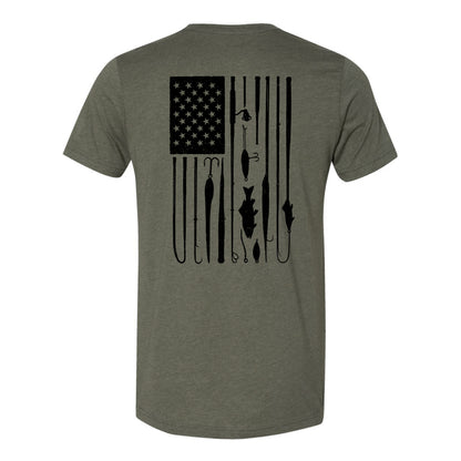 Buggs Island Lake - Hooked on Freedom Unisex Tee