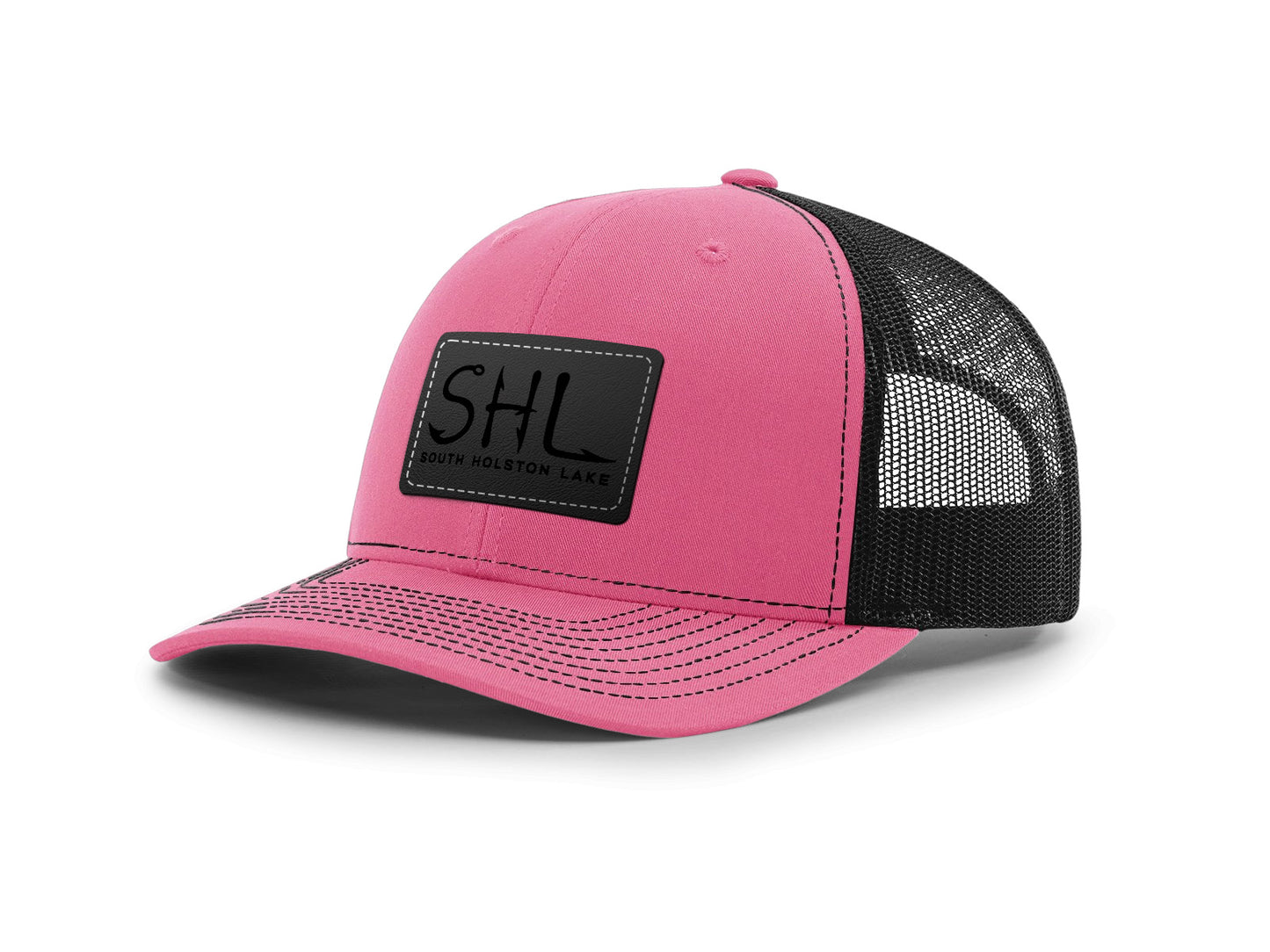 South Holston Lake Black Patch - Snapback Trucker Cap