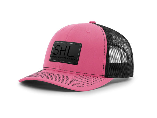 South Holston Lake Black Patch - Snapback Trucker Cap